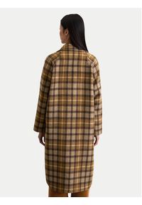 Marc O'Polo Płaszcz wełniany 508 0183 71151 Brązowy Relaxed Fit. Typ kołnierza: polo. Kolor: brązowy. Materiał: wełna #4