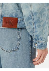 Calvin Klein Jeans Kurtka jeansowa LV04RG764G Niebieski Regular Fit. Kolor: niebieski. Materiał: bawełna #2