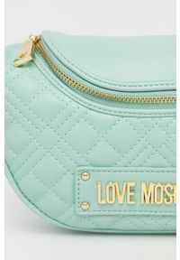Love Moschino torebka kolor turkusowy. Kolor: turkusowy. Rodzaj torebki: na ramię #6