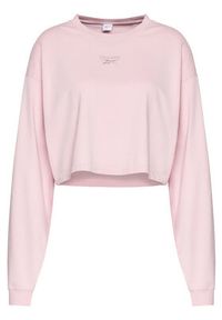 Reebok Bluzka Classics GS1680 Różowy Oversize. Kolor: różowy. Materiał: bawełna #3