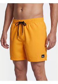 Quiksilver Szorty kąpielowe Everyday Solid Volley 15 EQYJV04120 Żółty Regular Fit. Kolor: żółty. Materiał: syntetyk #1