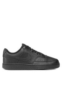 Nike Sneakersy Court Vision Lo Nn DH2987 002 Czarny. Kolor: czarny. Materiał: skóra. Model: Nike Court