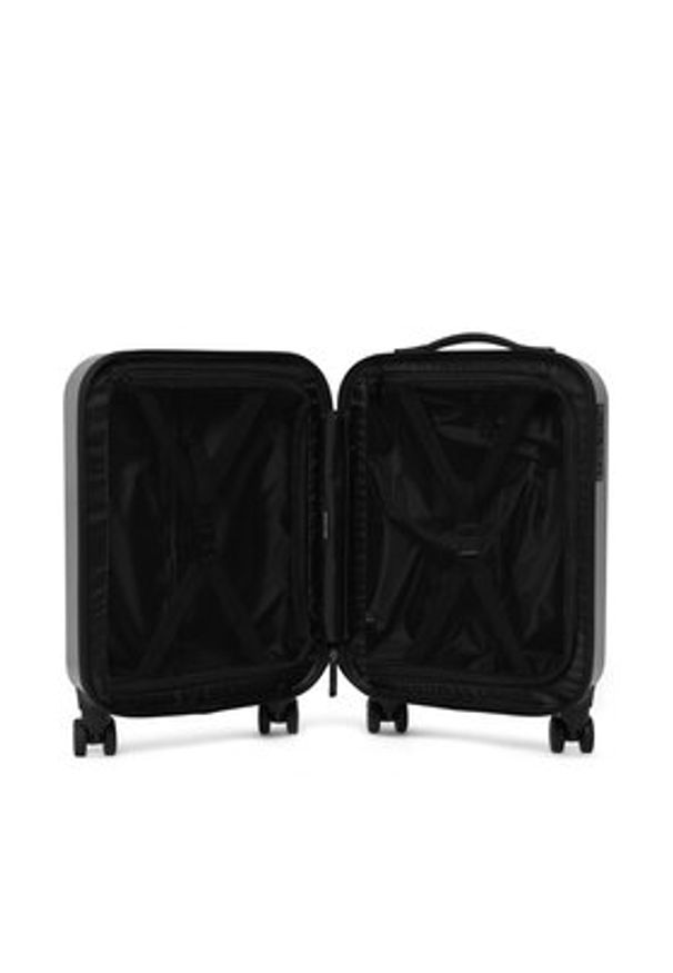 Armani Exchange Walizka kabinowa XW002233 AF21472 M8104 Srebrny. Kolor: srebrny