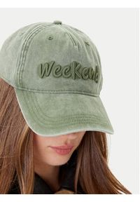 Weekend Max Mara Czapka z daszkiem Bruno 2525576024 Khaki. Kolor: brązowy. Materiał: materiał, bawełna #3