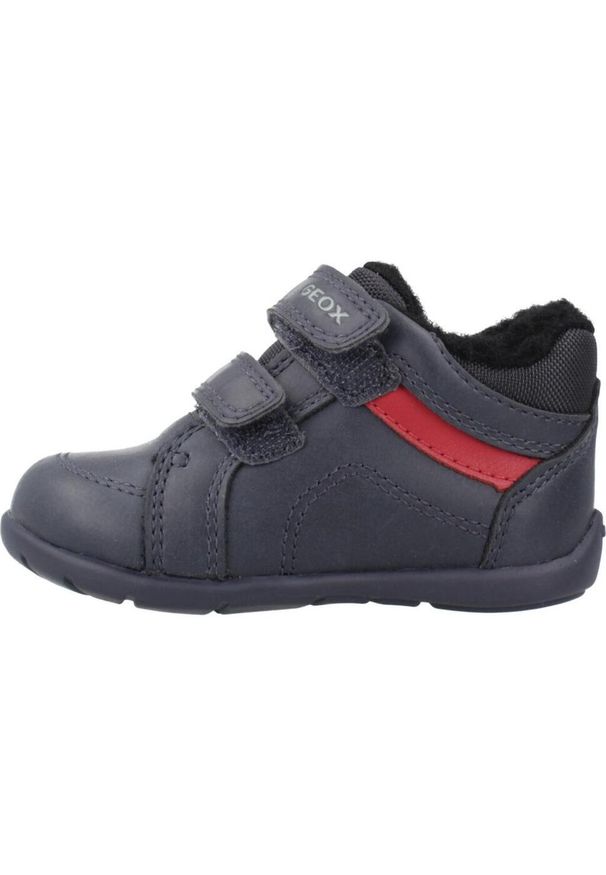 Geox - Buty GEOX B ELTHAN BOY Niebieski. Kolor: czerwony, niebieski, wielokolorowy. Materiał: syntetyk, tkanina. Sport: turystyka piesza
