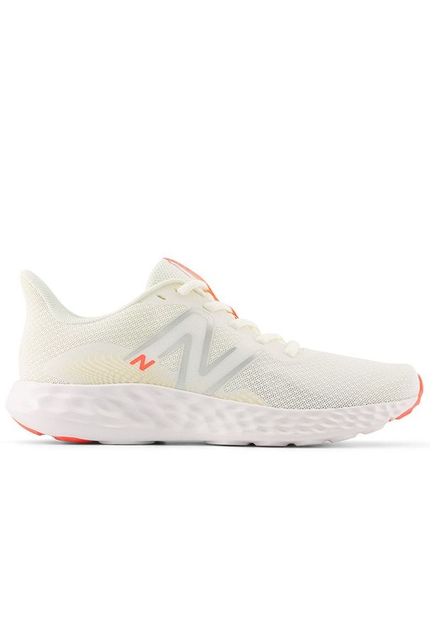 Buty damskie New Balance W411RU3 - białe. Zapięcie: sznurówki. Kolor: biały. Materiał: syntetyk, materiał. Szerokość cholewki: normalna. Sport: fitness