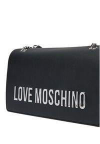 Love Moschino - LOVE MOSCHINO Torebka JC4192PP1MKD000B Czarny. Kolor: czarny. Materiał: skórzane #4