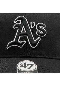 47 Brand Czapka z daszkiem Mlb Oakland Athletics Branson BRANS18CTP Czarny. Kolor: czarny. Materiał: syntetyk