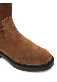 Guess Kozaki FLFYN2 LEA11 Brązowy. Kolor: brązowy. Materiał: zamsz, skóra #8