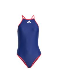 Adidas - Kostium kąpielowy z regulowanymi cienkimi ramiączkami adidas Tom Daley. Kolor: czerwony, wielokolorowy, niebieski
