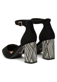 DeeZee Czółenka A1-0272H1 Czarny. Kolor: czarny. Materiał: materiał #2