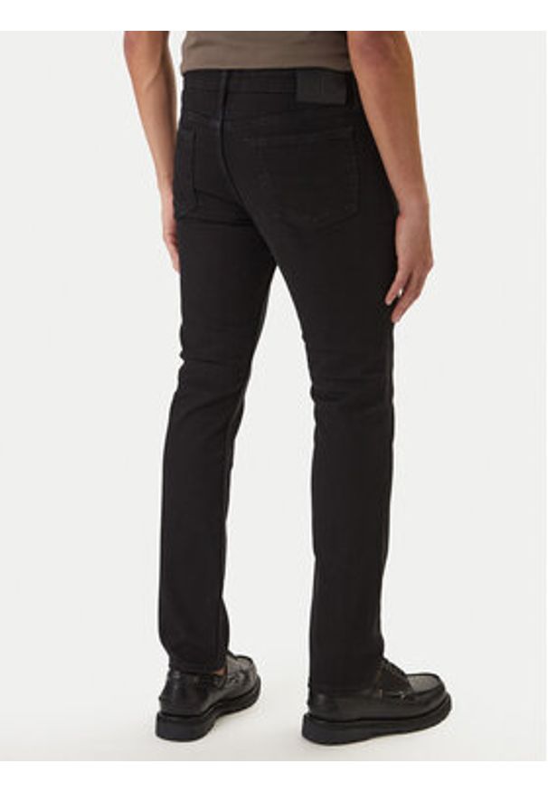 Calvin Klein Jeans Jeansy LV04RF925G Czarny Slim Fit. Kolor: czarny