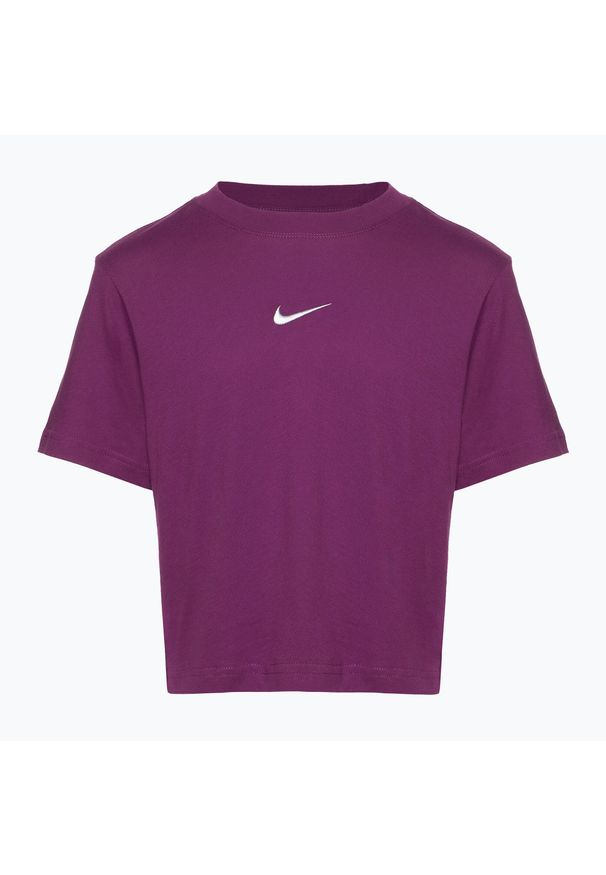 Koszulka dziecięca Nike Sportswear. Kolor: fioletowy