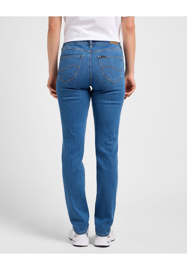 Lee - DAMSKIE SPODNIE LEE MARION STRAIGHT MID ADA 112143779