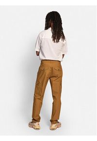 Redefined Rebel Spodnie materiałowe Elias 226038 Brązowy Regular Fit. Kolor: brązowy. Materiał: materiał, bawełna