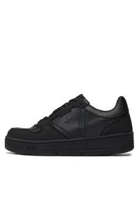 Guess Sneakersy Ancona Low FMPANC ELE12 Czarny. Kolor: czarny. Materiał: skóra #4