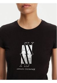 Armani Exchange T-Shirt XW000511 AF11929 UC001 Czarny Slim Fit. Kolor: czarny. Materiał: bawełna #4