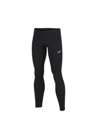 Legginsy do biegania męskie Joma Running Night Long Tights. Kolor: czarny. Sport: bieganie #1