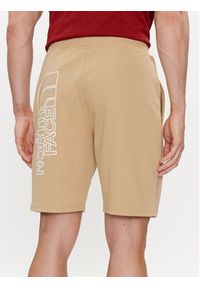 The North Face Szorty sportowe Graphic NF0A3S4F Beżowy Regular Fit. Kolor: beżowy. Materiał: bawełna. Styl: sportowy #3