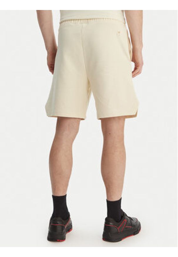 Hugo - HUGO Szorty materiałowe Despen_RB 50559712 Écru Relaxed Fit. Materiał: bawełna