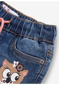 bonprix - Dżinsy termiczne mid waist. Kolor: niebieski #2