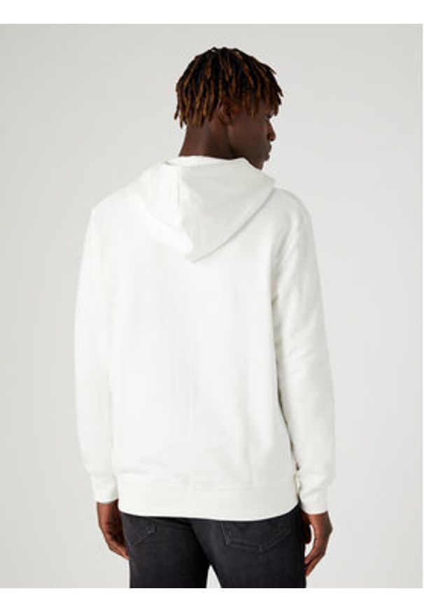Wrangler Bluza W664HAW02 112330866 112330866 Biały Regular Fit. Kolor: biały. Materiał: bawełna