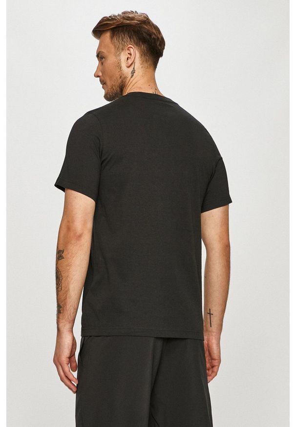 adidas Originals - T-shirt. Okazja: na co dzień. Kolor: czarny. Materiał: dzianina. Wzór: gładki. Styl: casual