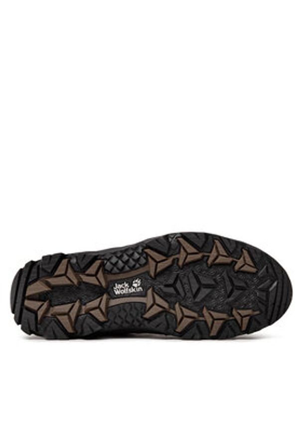 Jack Wolfskin Trekkingi Vojo 3 Texapore Low M 4042441 Brązowy. Kolor: brązowy. Materiał: zamsz, skóra. Sport: turystyka piesza