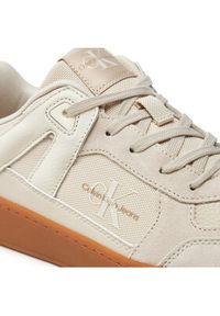 Calvin Klein Jeans Sneakersy Basket Cup Low Laceup Lth Ml Mtr YM0YM00994 Écru. Materiał: materiał #6