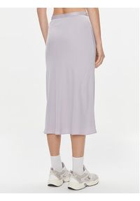 Calvin Klein Spódnica midi K20K203514 Fioletowy Regular Fit. Kolor: fioletowy. Materiał: syntetyk #2