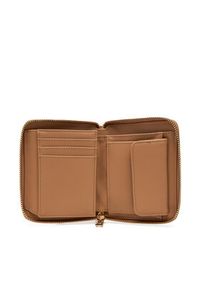 Love Moschino - LOVE MOSCHINO Mały Portfel Damski JC5702PP1MLD0105 Beżowy. Kolor: beżowy. Materiał: skóra #3