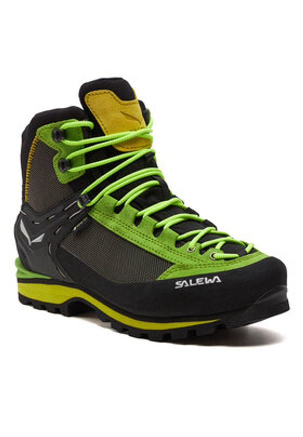 Salewa Trekkingi Crow Gtx GORE-TEX 61328-5320 Czarny. Kolor: czarny. Materiał: zamsz, skóra. Technologia: Gore-Tex. Sport: turystyka piesza