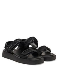 DKNY Sandały Owyn K1514238 Czarny. Kolor: czarny. Materiał: materiał #5