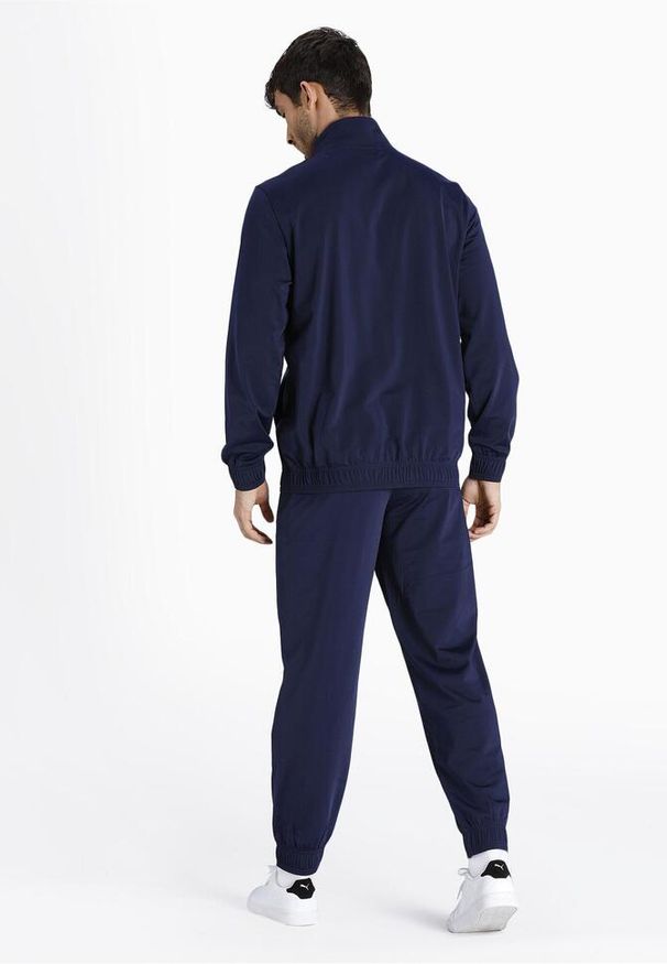 Dres męski Puma Poly Suit. Kolor: zielony, czarny, brązowy, wielokolorowy. Materiał: dresówka