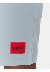 Hugo - HUGO Szorty sportowe Diz222 50466196 Błękitny Regular Fit. Kolor: niebieski. Materiał: bawełna. Styl: sportowy