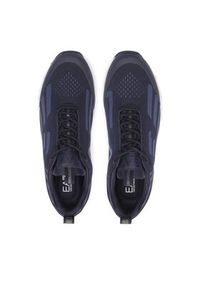 EA7 Emporio Armani Sneakersy X8X033 XCC52 S883 Granatowy. Kolor: niebieski. Materiał: skóra