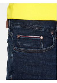TOMMY HILFIGER - Tommy Hilfiger Szorty jeansowe Brooklyn MW0MW31090 Granatowy Regular Fit. Kolor: niebieski. Materiał: bawełna