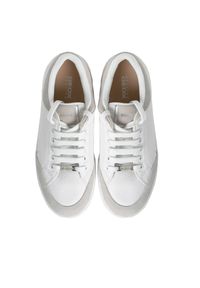 Geox - Geob Sneakersy "Dalyla" | D25QFA 04622 | Kobieta | Biały. Okazja: na co dzień. Nosek buta: okrągły. Kolor: biały. Materiał: tkanina