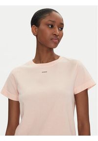 Pinko - PINKO T-Shirt 100373 A228 Różowy Regular Fit. Kolor: różowy