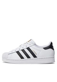 Adidas - adidas Sneakersy Superstar C FU7714 Biały. Kolor: biały. Materiał: skóra. Model: Adidas Superstar #3
