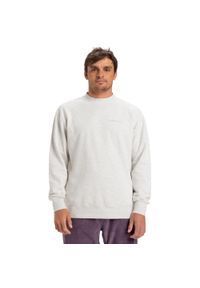 Quiksilver - Bluza z okrągłym dekoltem dla Mężczyzn SALT WATER Szary. Kolor: szary. Materiał: poliester, bawełna. Długość: długie