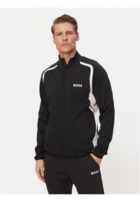 BOSS Bluza Spin 50554402 Czarny Regular Fit. Kolor: czarny. Materiał: syntetyk #1