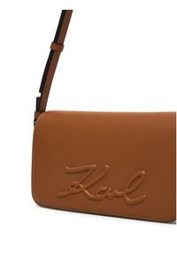 Karl Lagerfeld - KARL LAGERFELD Torebka B2W30222 Brązowy. Kolor: brązowy. Materiał: skórzane #3