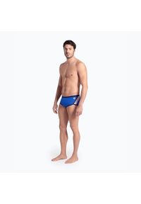 Arena - Slipy kąpielowe męskie arena Icons Swim Low Waist Short Solid. Kolor: niebieski