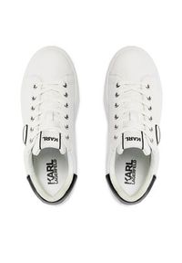 Karl Lagerfeld - KARL LAGERFELD Sneakersy KL62530N Biały. Kolor: biały