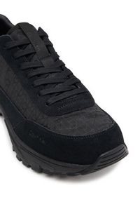 Calvin Klein Sneakersy Hike Runner Casual NY-Su Aop YM0YM01378 Czarny. Okazja: na co dzień. Kolor: czarny. Materiał: materiał #4