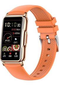 Smartwatch Rubicon SmartWatch Rubicon RNCF04 pomarańczowy silikon. Rodzaj zegarka: smartwatch. Kolor: pomarańczowy