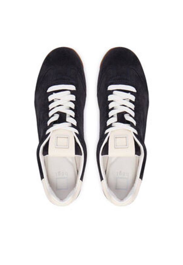 HÖGL Sneakersy 1-101122 Granatowy. Kolor: niebieski. Materiał: skóra, zamsz