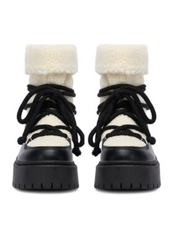 DeeZee Śniegowce 13123Y-3 Écru. Materiał: materiał