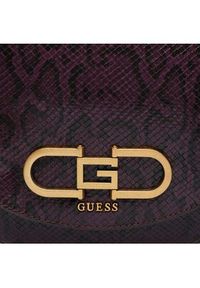 Guess Torebka HWKB89 82200 Fioletowy. Kolor: fioletowy. Materiał: skórzane